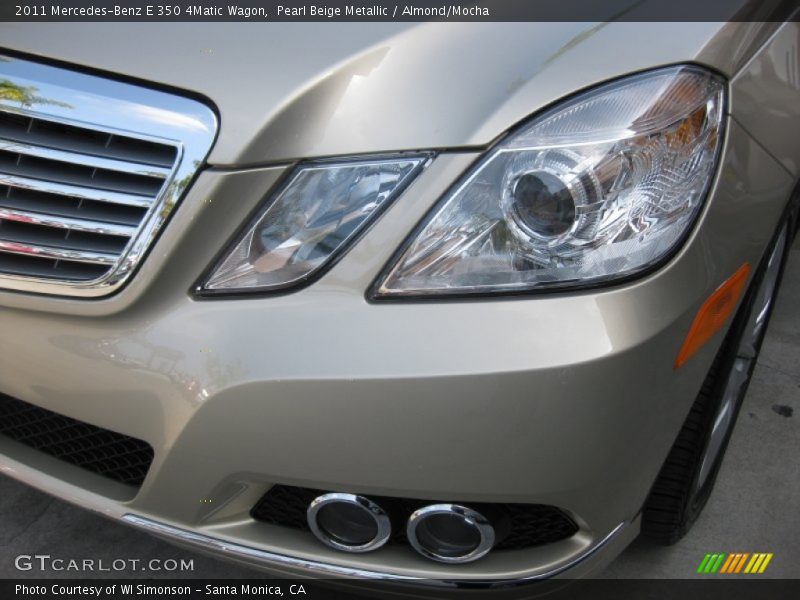 Pearl Beige Metallic / Almond/Mocha 2011 Mercedes-Benz E 350 4Matic Wagon