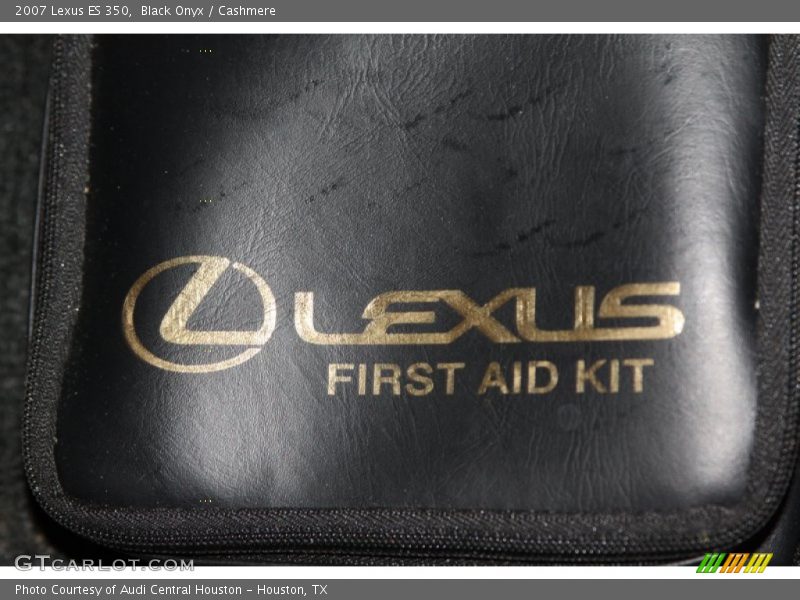 Black Onyx / Cashmere 2007 Lexus ES 350