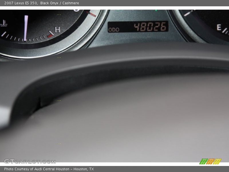 Black Onyx / Cashmere 2007 Lexus ES 350