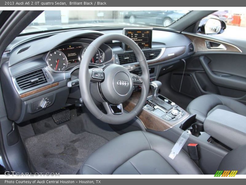 Brilliant Black / Black 2013 Audi A6 2.0T quattro Sedan