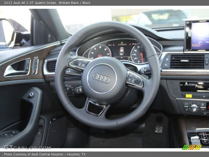 Brilliant Black / Black 2013 Audi A6 2.0T quattro Sedan