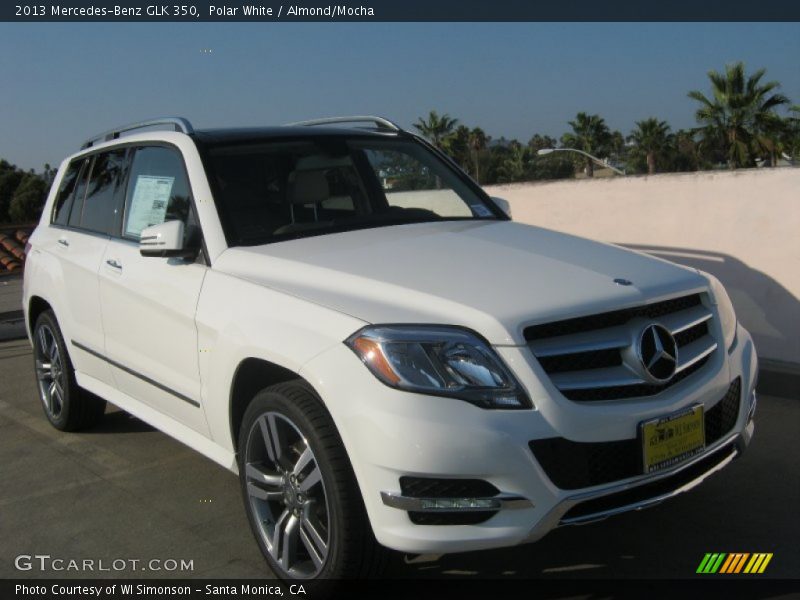 Polar White / Almond/Mocha 2013 Mercedes-Benz GLK 350