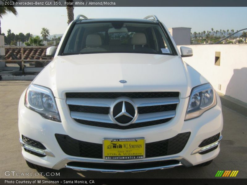 Polar White / Almond/Mocha 2013 Mercedes-Benz GLK 350