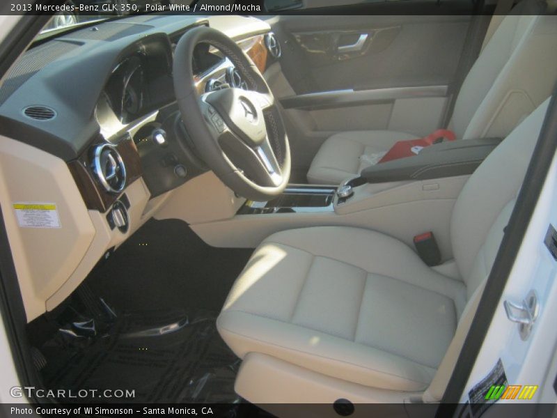 Polar White / Almond/Mocha 2013 Mercedes-Benz GLK 350