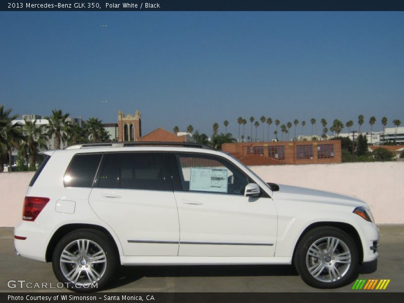 Polar White / Black 2013 Mercedes-Benz GLK 350