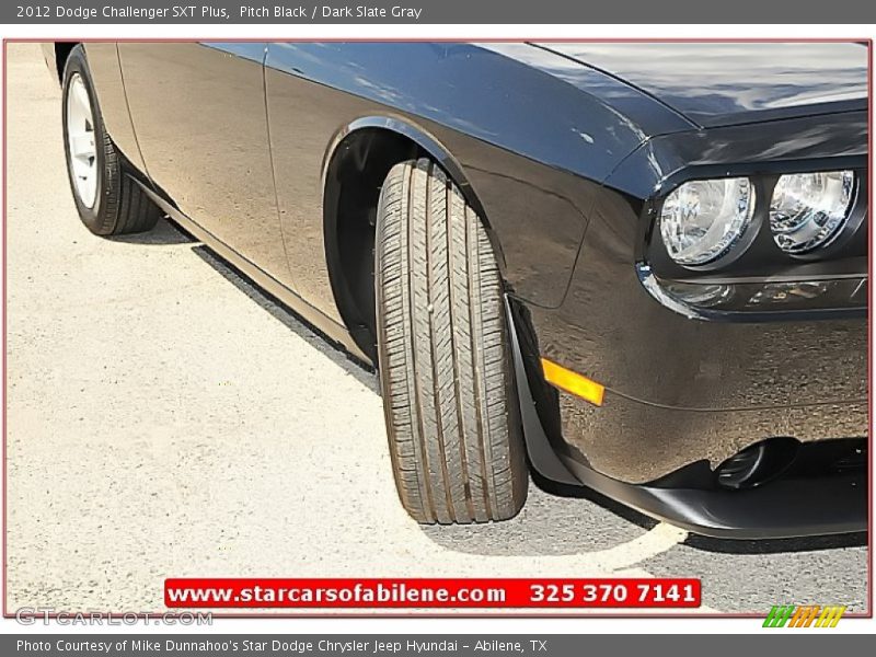 Pitch Black / Dark Slate Gray 2012 Dodge Challenger SXT Plus