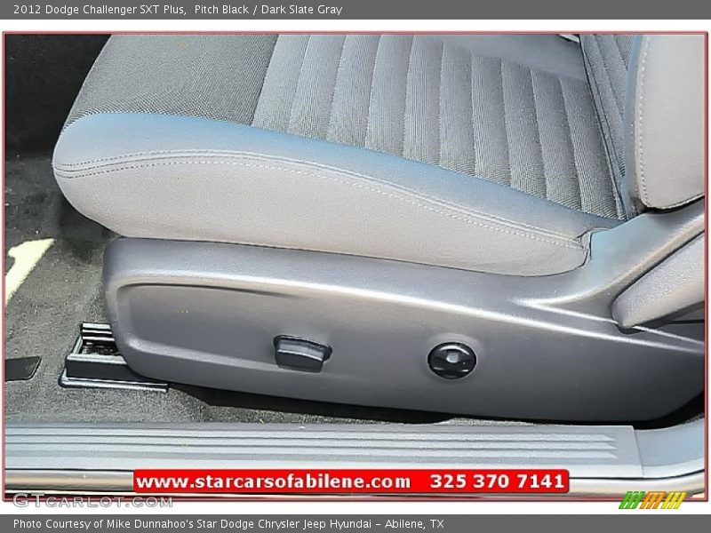Pitch Black / Dark Slate Gray 2012 Dodge Challenger SXT Plus
