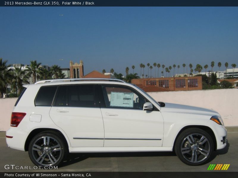 Polar White / Black 2013 Mercedes-Benz GLK 350