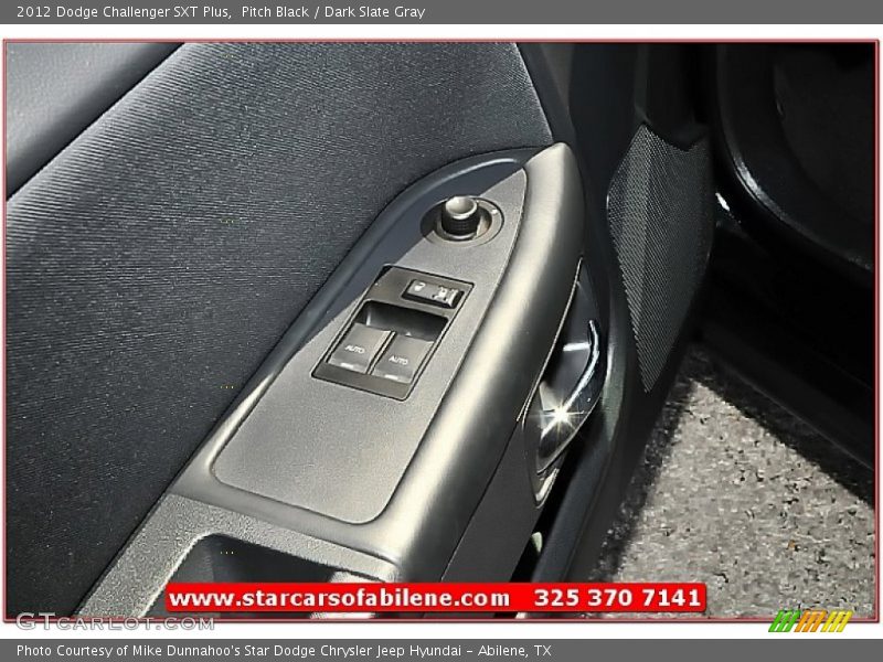 Pitch Black / Dark Slate Gray 2012 Dodge Challenger SXT Plus