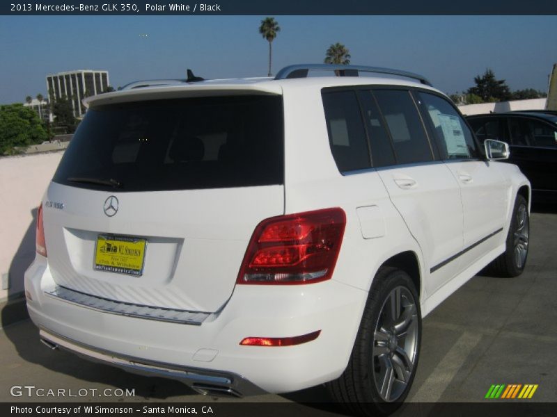 Polar White / Black 2013 Mercedes-Benz GLK 350