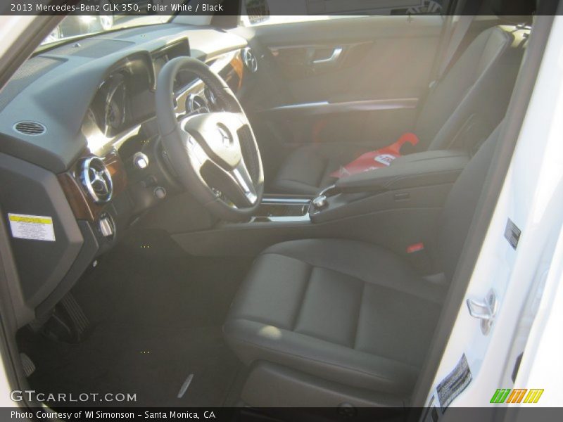 Polar White / Black 2013 Mercedes-Benz GLK 350