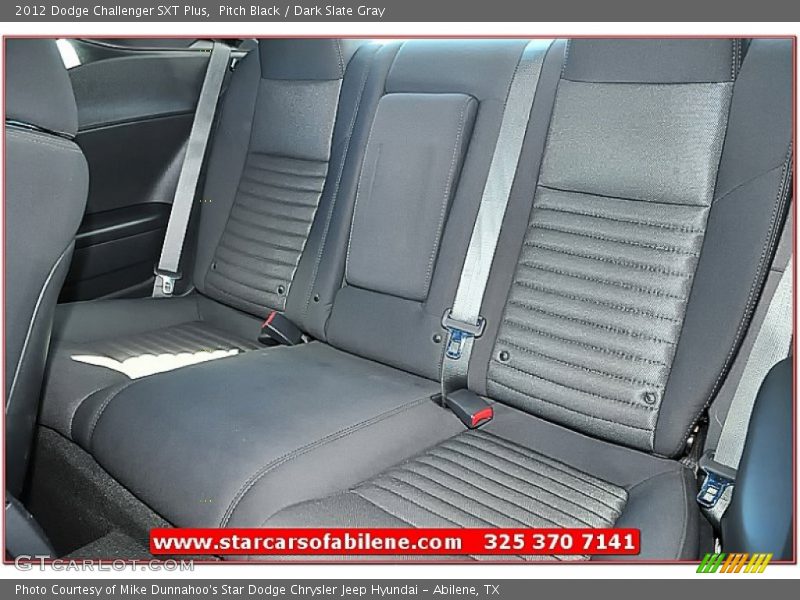 Pitch Black / Dark Slate Gray 2012 Dodge Challenger SXT Plus
