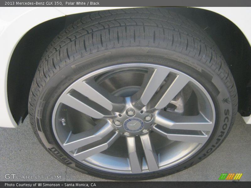 Polar White / Black 2013 Mercedes-Benz GLK 350