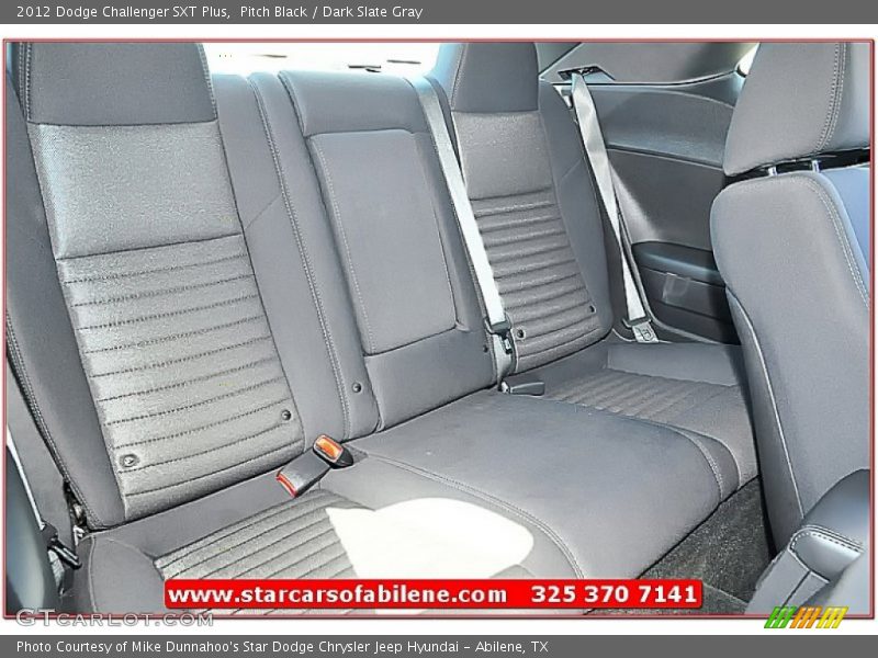 Pitch Black / Dark Slate Gray 2012 Dodge Challenger SXT Plus
