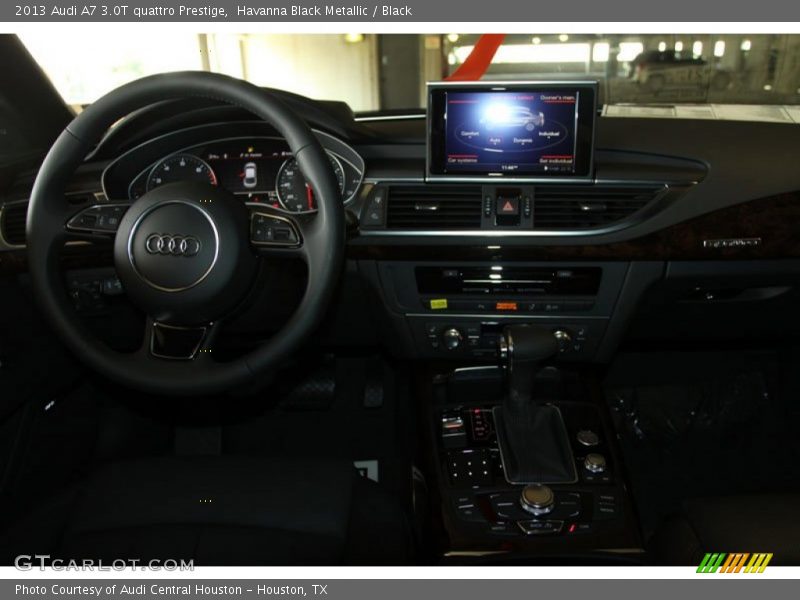 Havanna Black Metallic / Black 2013 Audi A7 3.0T quattro Prestige
