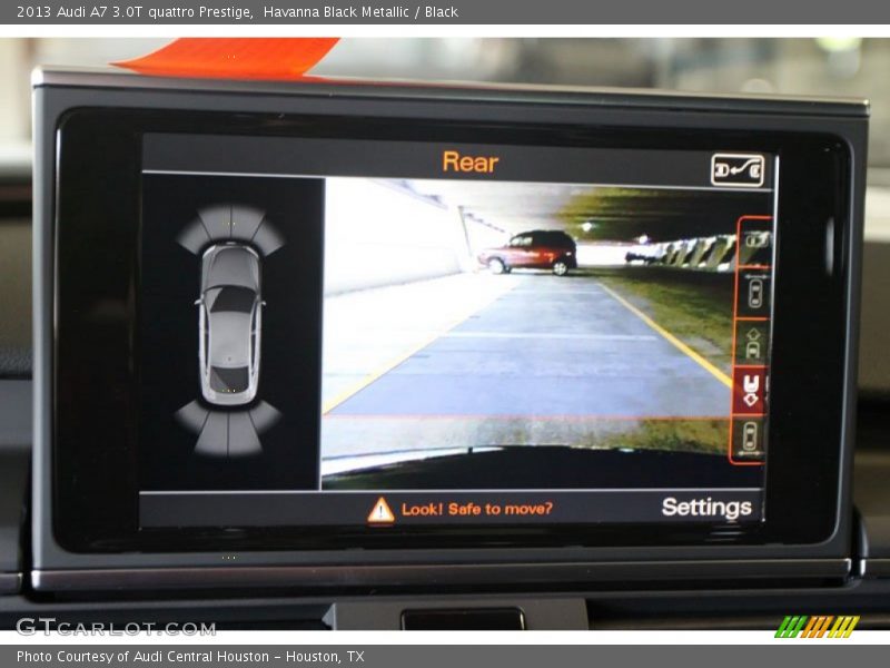 Havanna Black Metallic / Black 2013 Audi A7 3.0T quattro Prestige