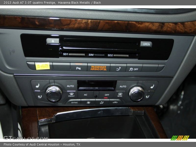 Controls of 2013 A7 3.0T quattro Prestige
