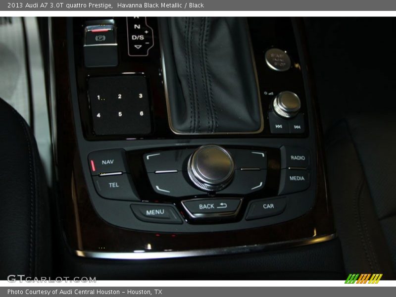 Havanna Black Metallic / Black 2013 Audi A7 3.0T quattro Prestige