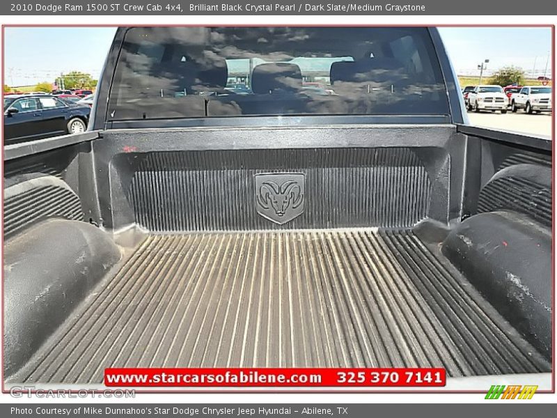 Brilliant Black Crystal Pearl / Dark Slate/Medium Graystone 2010 Dodge Ram 1500 ST Crew Cab 4x4