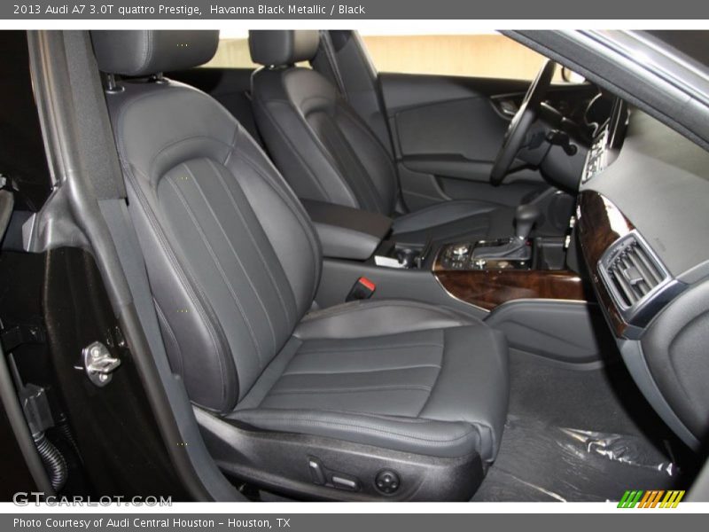Havanna Black Metallic / Black 2013 Audi A7 3.0T quattro Prestige