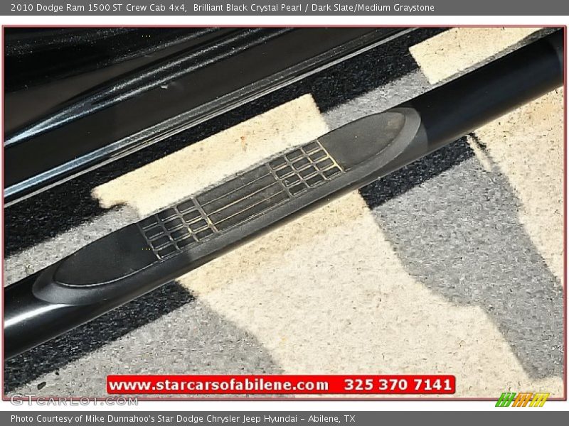 Brilliant Black Crystal Pearl / Dark Slate/Medium Graystone 2010 Dodge Ram 1500 ST Crew Cab 4x4
