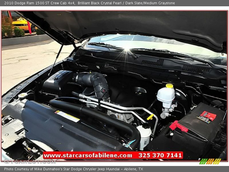 Brilliant Black Crystal Pearl / Dark Slate/Medium Graystone 2010 Dodge Ram 1500 ST Crew Cab 4x4