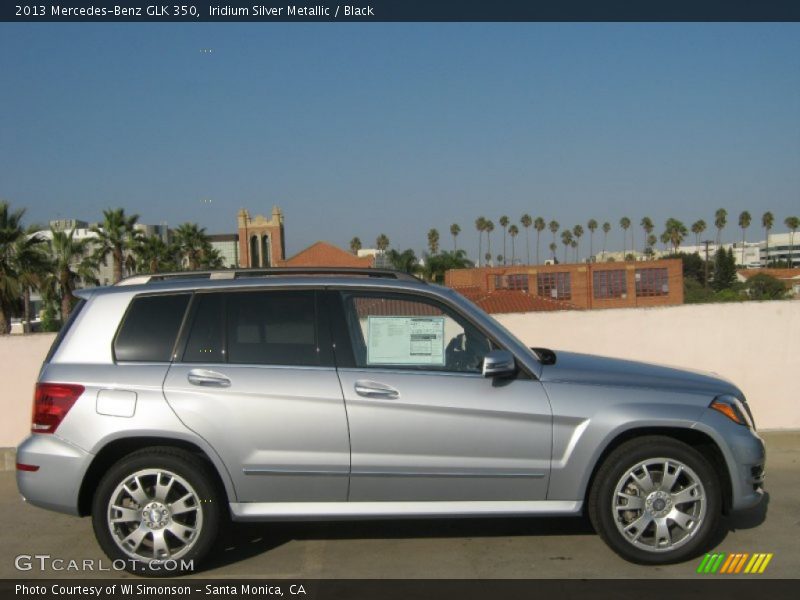 Iridium Silver Metallic / Black 2013 Mercedes-Benz GLK 350