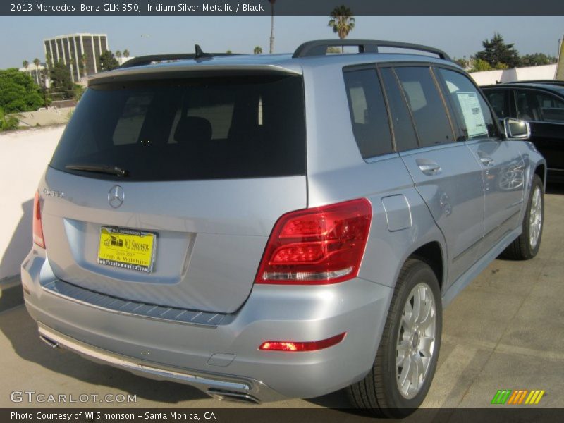 Iridium Silver Metallic / Black 2013 Mercedes-Benz GLK 350