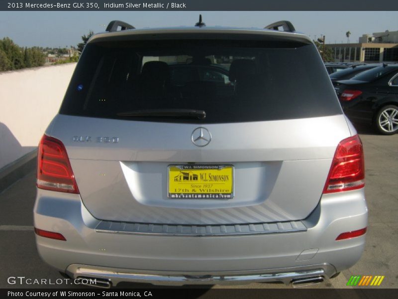 Iridium Silver Metallic / Black 2013 Mercedes-Benz GLK 350