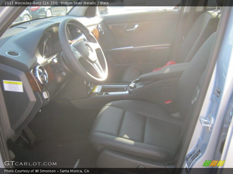 Iridium Silver Metallic / Black 2013 Mercedes-Benz GLK 350