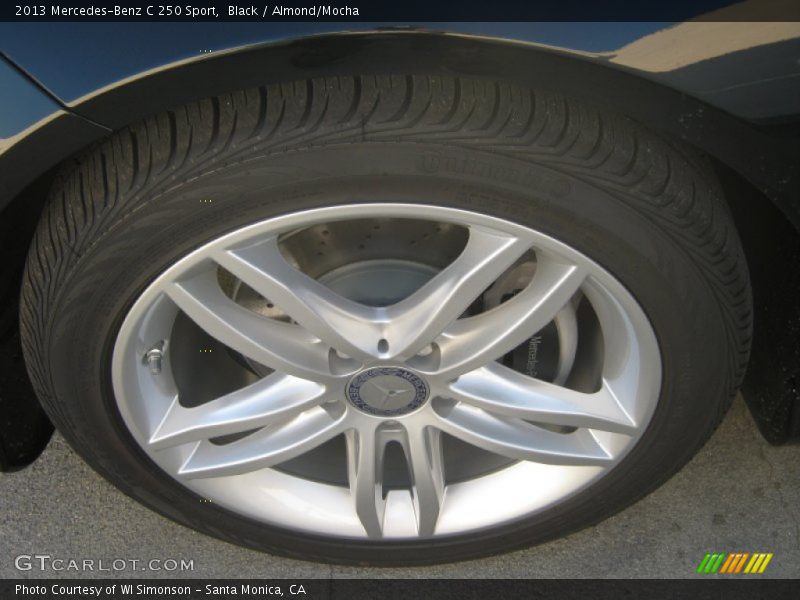 Black / Almond/Mocha 2013 Mercedes-Benz C 250 Sport
