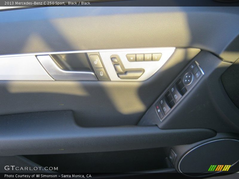 Black / Black 2013 Mercedes-Benz C 250 Sport