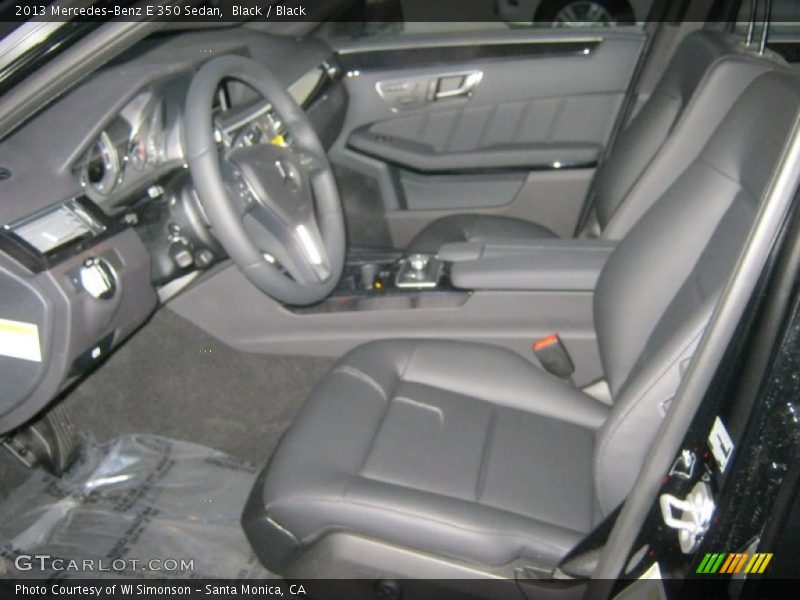 Black / Black 2013 Mercedes-Benz E 350 Sedan