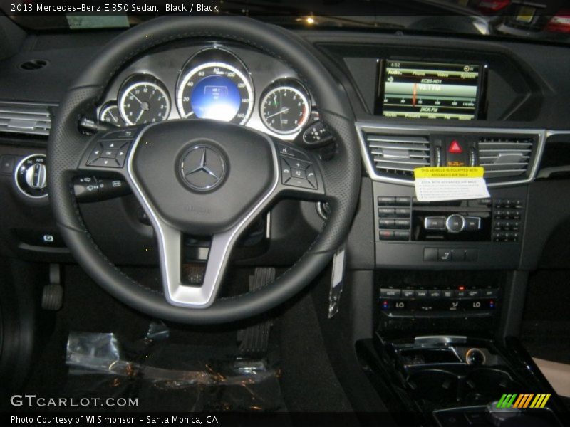 Black / Black 2013 Mercedes-Benz E 350 Sedan