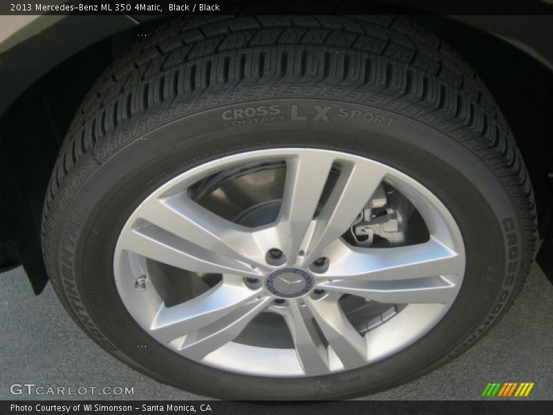 Black / Black 2013 Mercedes-Benz ML 350 4Matic