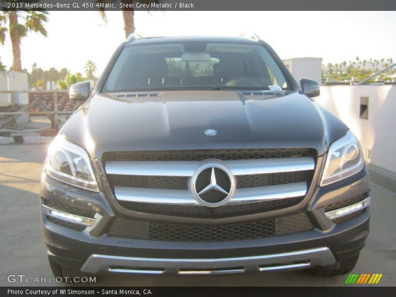 Steel Grey Metallic / Black 2013 Mercedes-Benz GL 450 4Matic