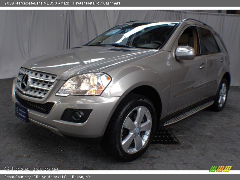Pewter Metallic / Cashmere 2009 Mercedes-Benz ML 350 4Matic