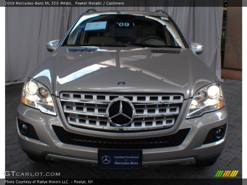 Pewter Metallic / Cashmere 2009 Mercedes-Benz ML 350 4Matic