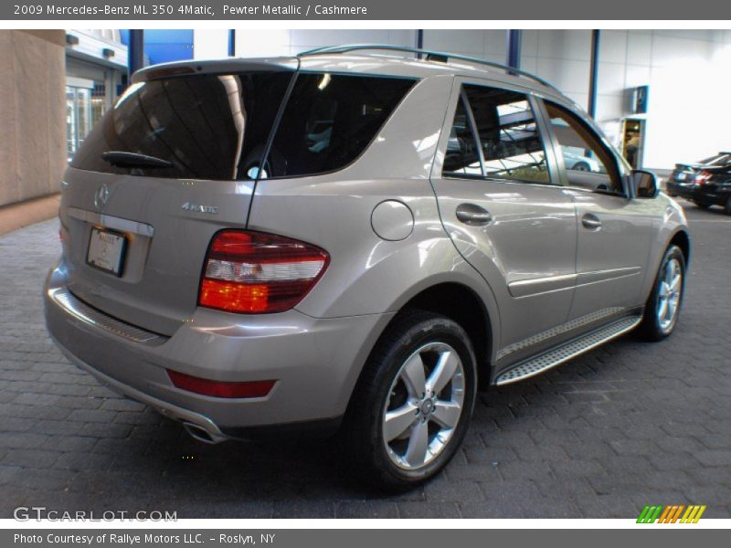 Pewter Metallic / Cashmere 2009 Mercedes-Benz ML 350 4Matic