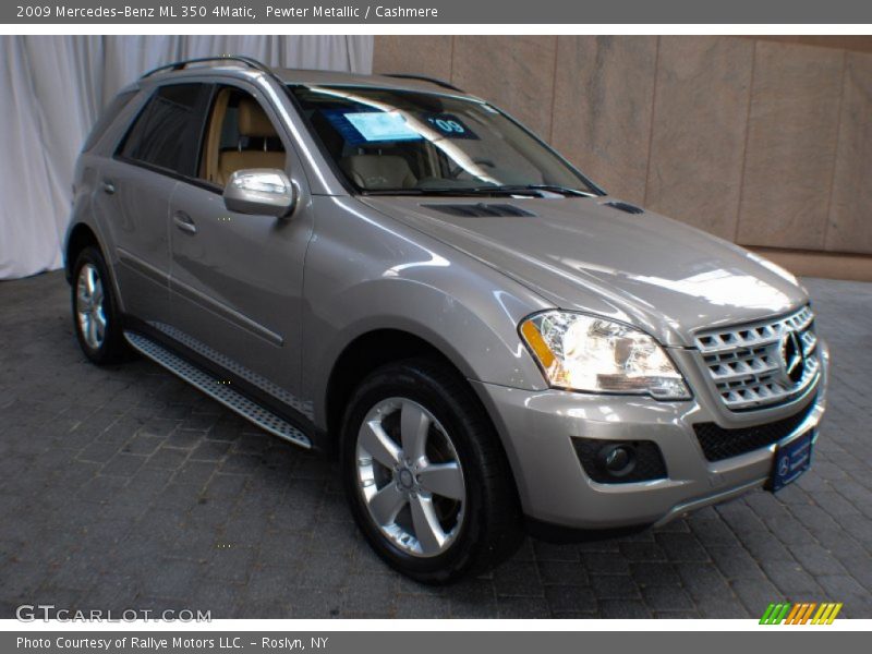 Pewter Metallic / Cashmere 2009 Mercedes-Benz ML 350 4Matic