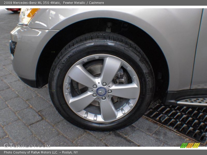 Pewter Metallic / Cashmere 2009 Mercedes-Benz ML 350 4Matic