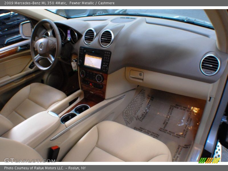 Pewter Metallic / Cashmere 2009 Mercedes-Benz ML 350 4Matic