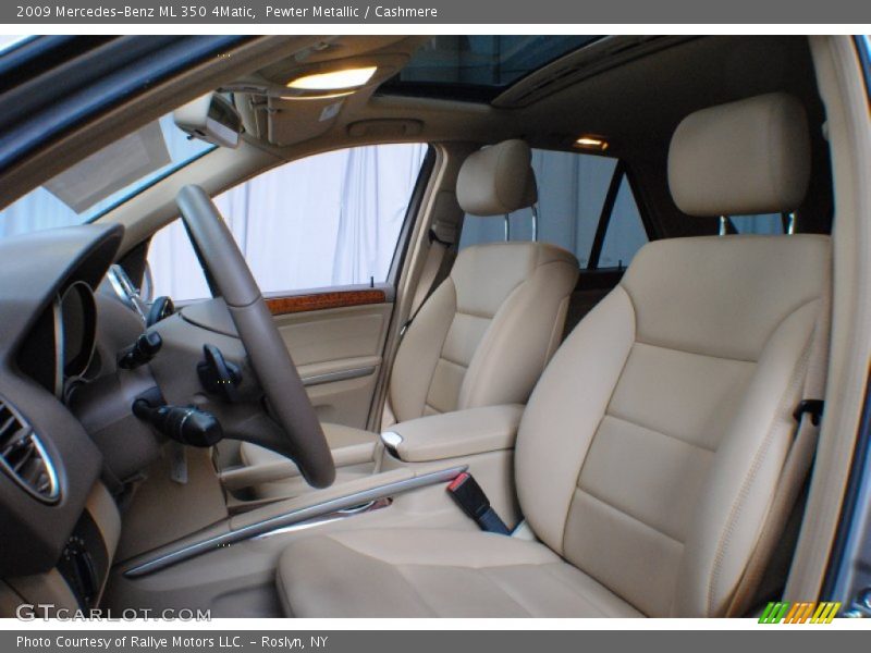 Pewter Metallic / Cashmere 2009 Mercedes-Benz ML 350 4Matic