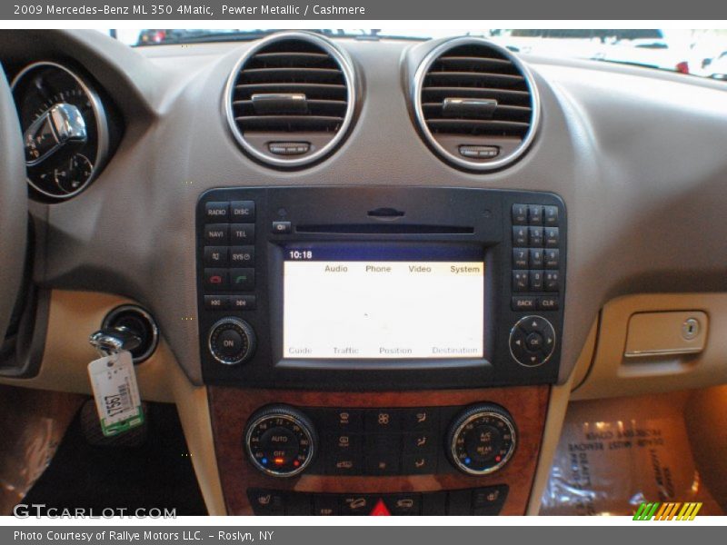 Pewter Metallic / Cashmere 2009 Mercedes-Benz ML 350 4Matic