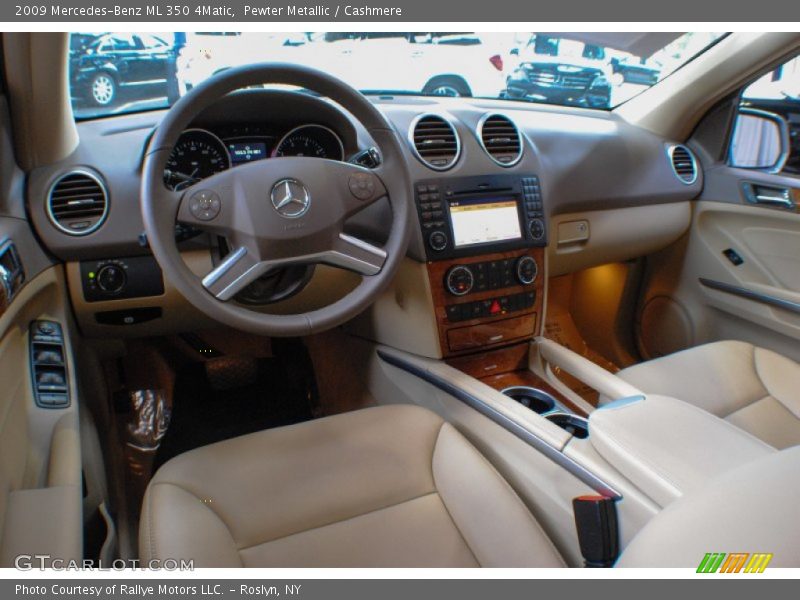 Pewter Metallic / Cashmere 2009 Mercedes-Benz ML 350 4Matic