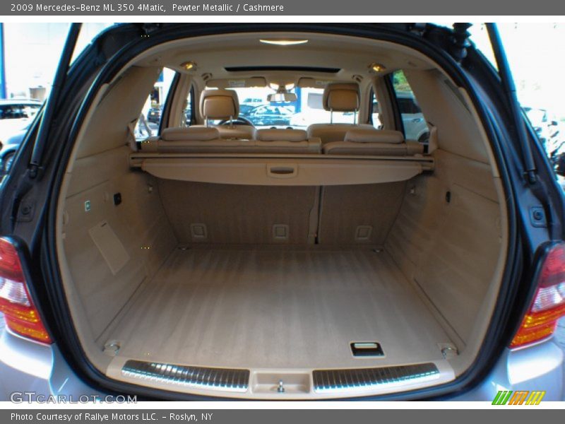 Pewter Metallic / Cashmere 2009 Mercedes-Benz ML 350 4Matic