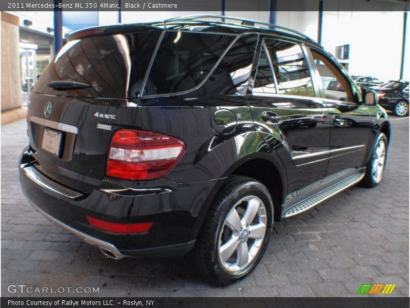 Black / Cashmere 2011 Mercedes-Benz ML 350 4Matic