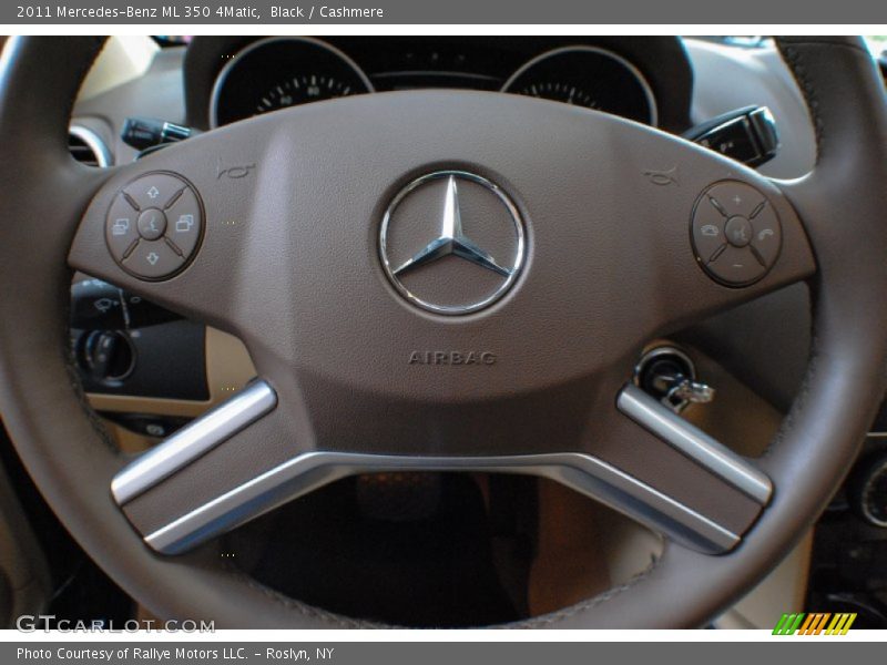 Black / Cashmere 2011 Mercedes-Benz ML 350 4Matic