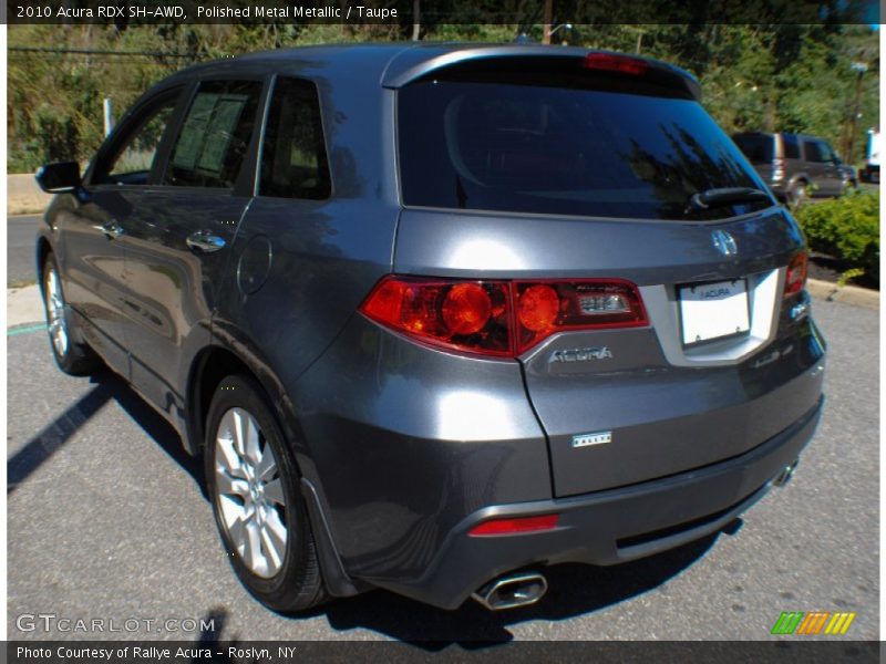 Polished Metal Metallic / Taupe 2010 Acura RDX SH-AWD