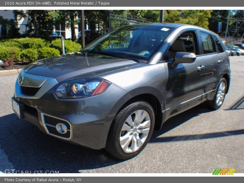 Polished Metal Metallic / Taupe 2010 Acura RDX SH-AWD